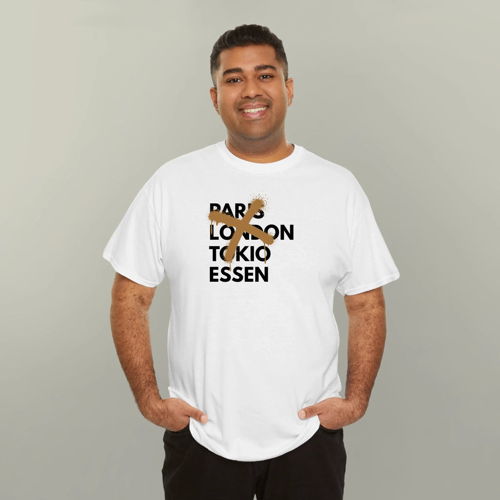 Paris London Tokio Deine Stadt- Personalisierbares T-Shirt