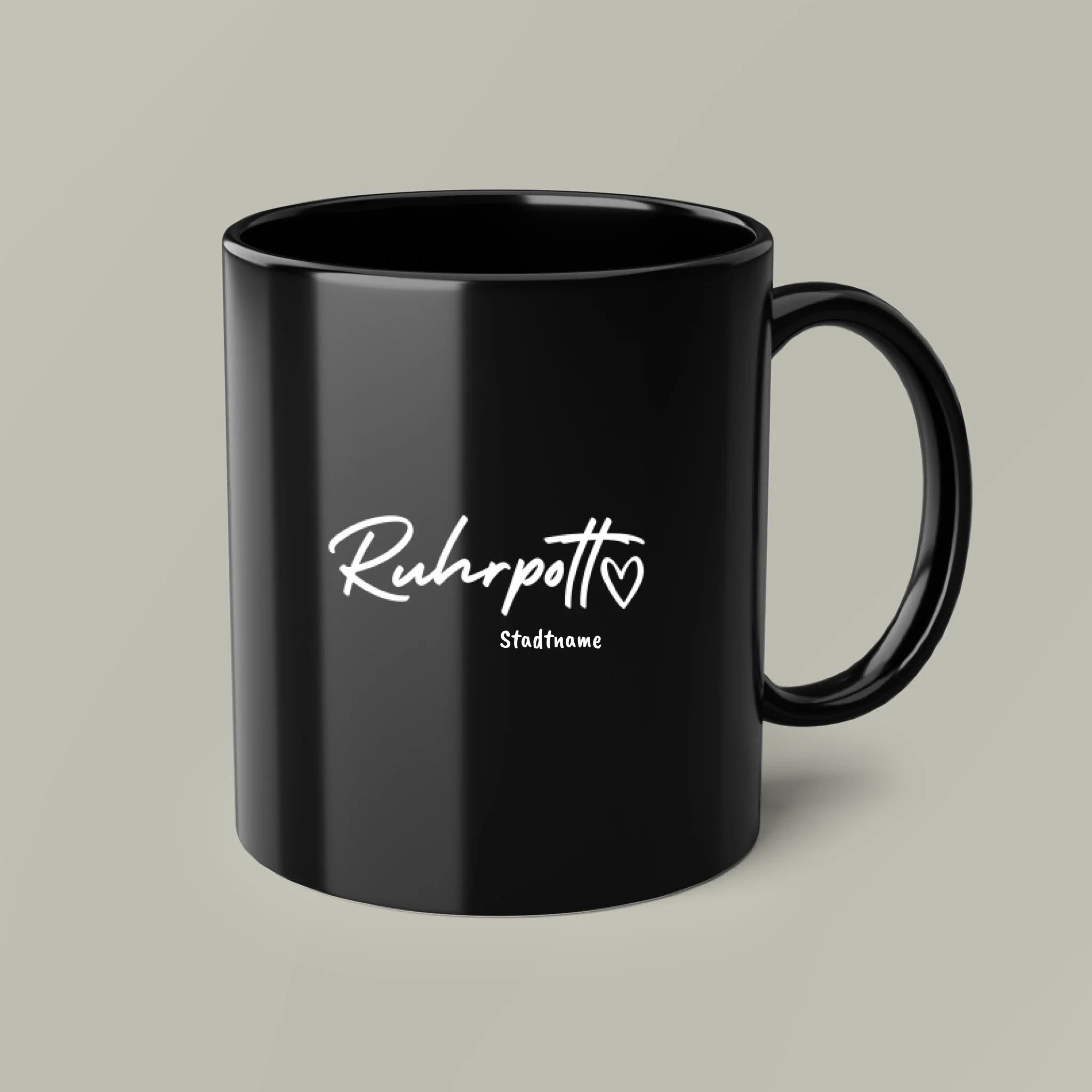 Ruhrpott Liebe - Personalisierbare Tasse