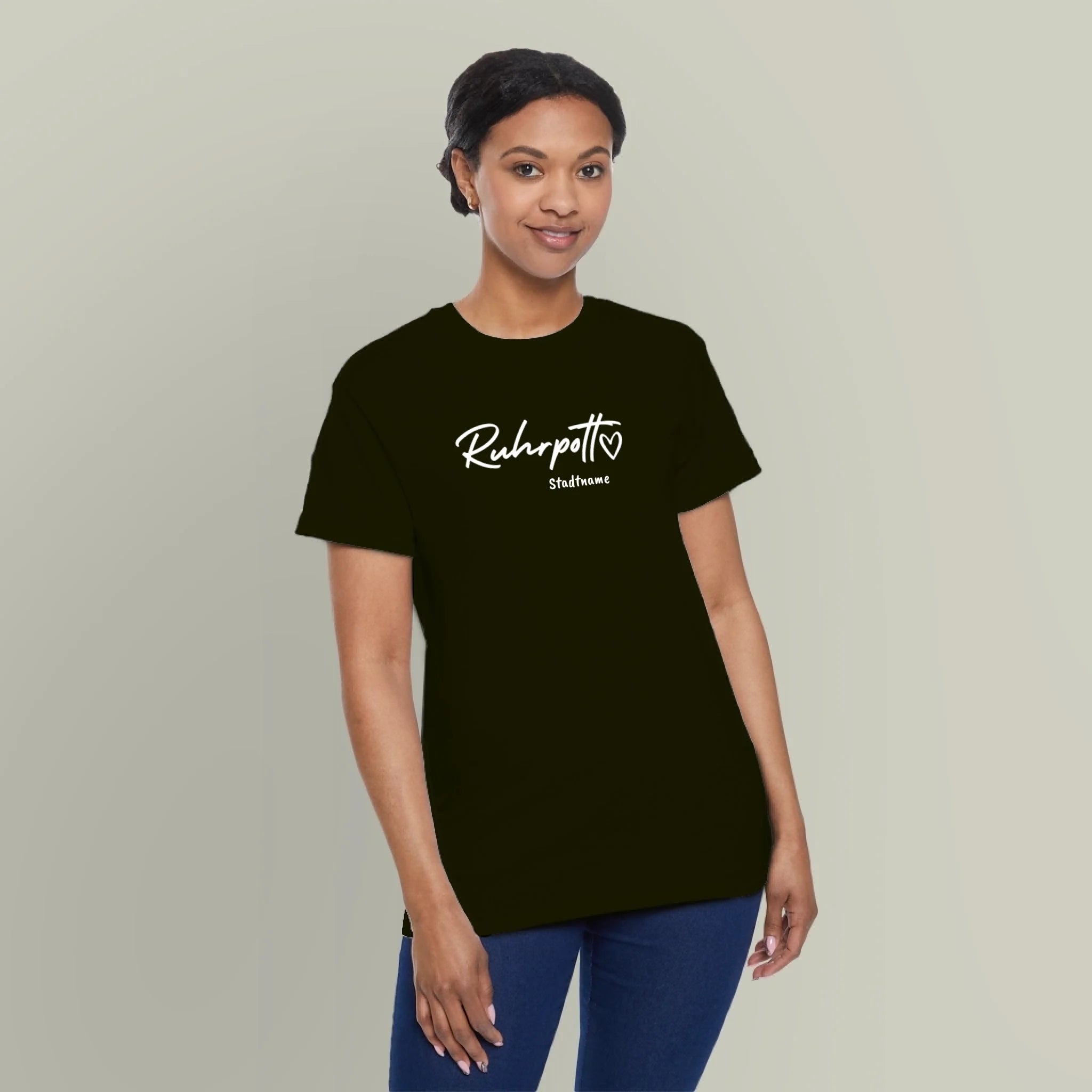 Ruhrpott Liebe - Personalisierbares T-Shirt